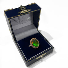 Load image into Gallery viewer, Rose Gold Ammolite Ring
