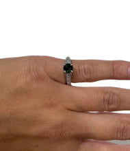 Load image into Gallery viewer, Chrome Diopside Diamond Ring
