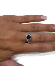 Load image into Gallery viewer, London Blue Topaz Diamond Ring
