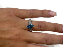 Load image into Gallery viewer, London Blue Topaz Ring 10 X 5 mm
