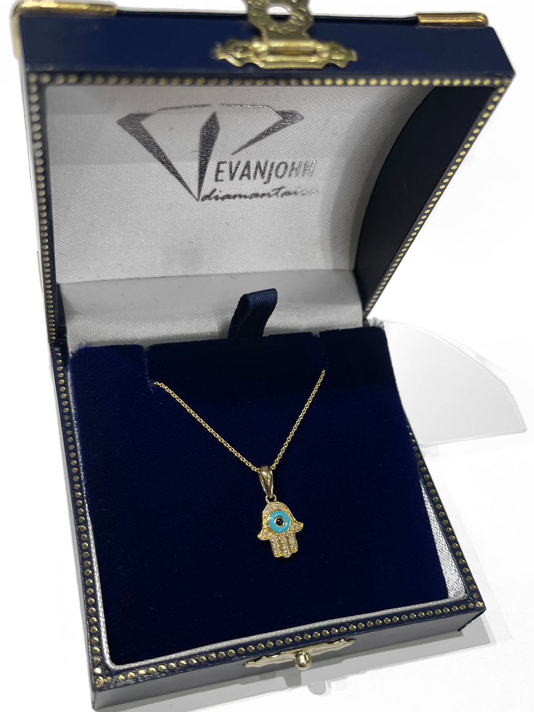 Mini Diamond Hamsa