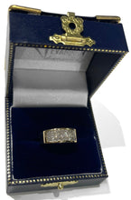 Load image into Gallery viewer, Diamond Pave Yellow Gold Stackable Ring
