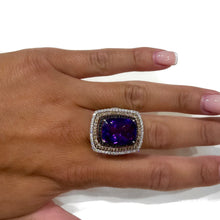 Load image into Gallery viewer, Amethyst Cocktail Ring
