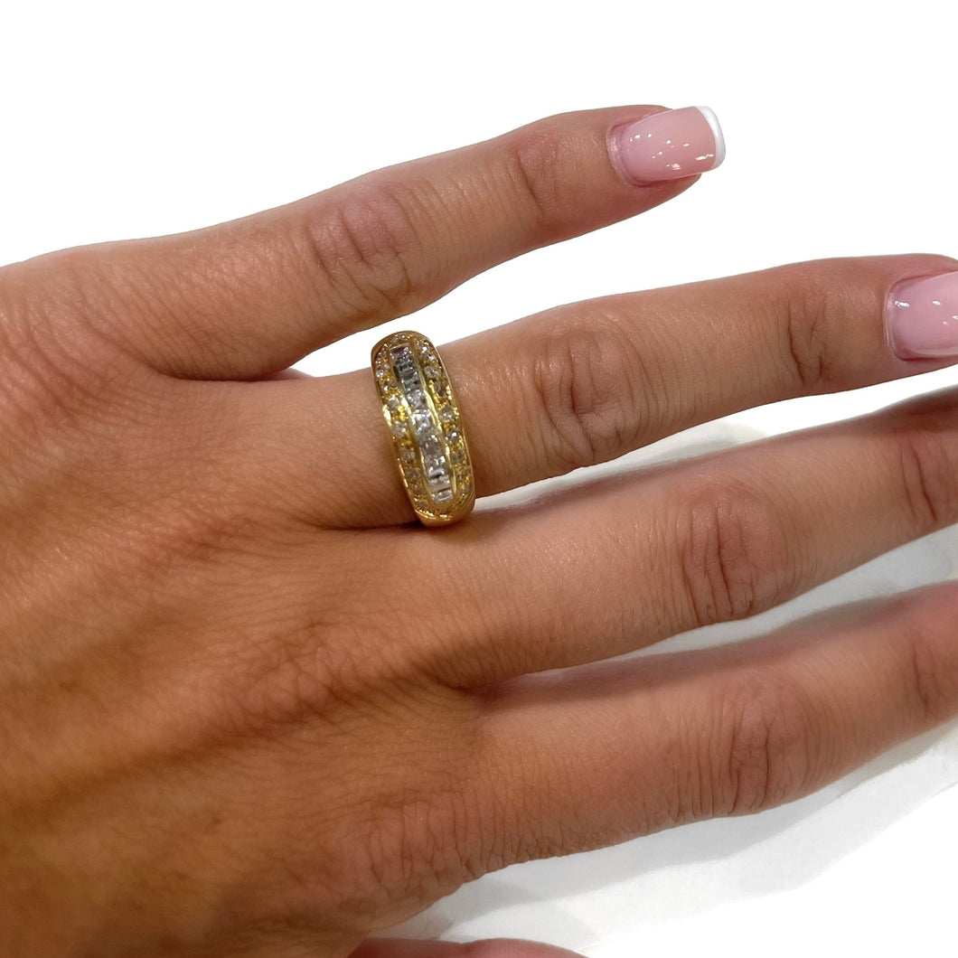 Yellow Gold Diamond Ring