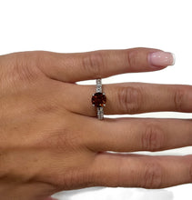 Load image into Gallery viewer, Madeira Citrine Diamond Ring
