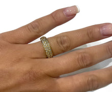 Load image into Gallery viewer, Yellow Gold Diamond Stackable Ring
