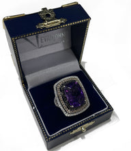 Load image into Gallery viewer, Amethyst Cocktail Ring
